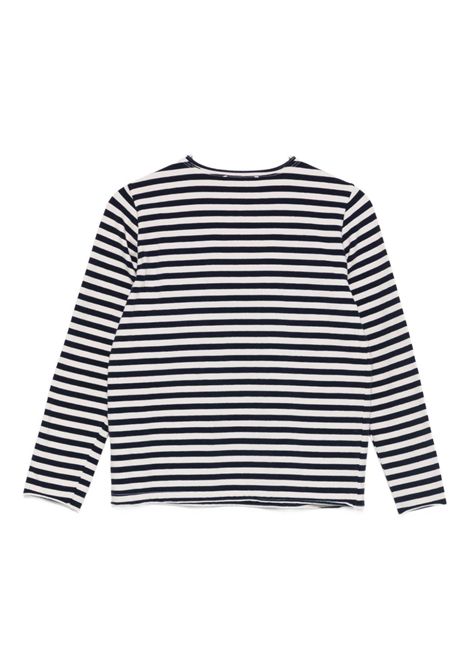 T-shirt a righe ZHOE & TOBIAH KIDS | SJS2MKNATURALE/BLU